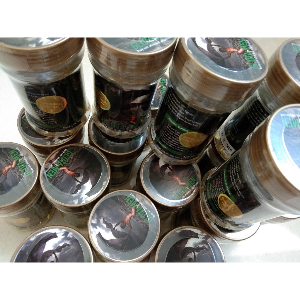 WHITENING GLUTAMEN ORIGINAL SUPLEMEN PEMUTIH KULIT TUBUH WAJAH MUKA KETIAK RIA GLUTA MEN LAPUNZEL