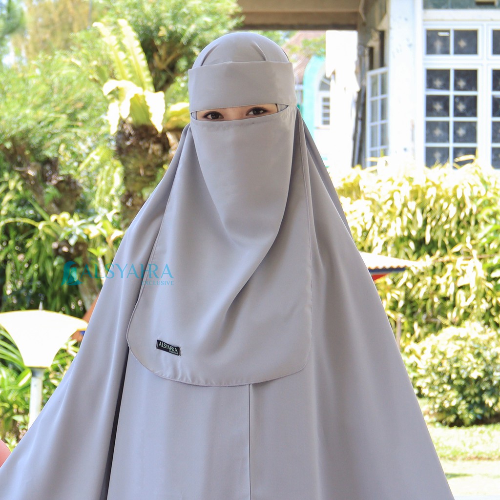 Alsyahra Exclusive Niqab Cadar Bandana Wolfis Luxury