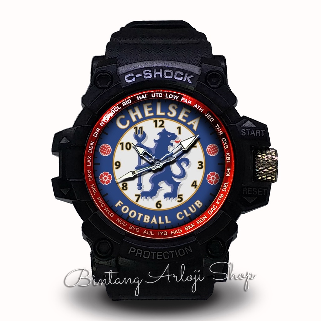 Jam Tangan Outdoor CHELSEA List Biru
