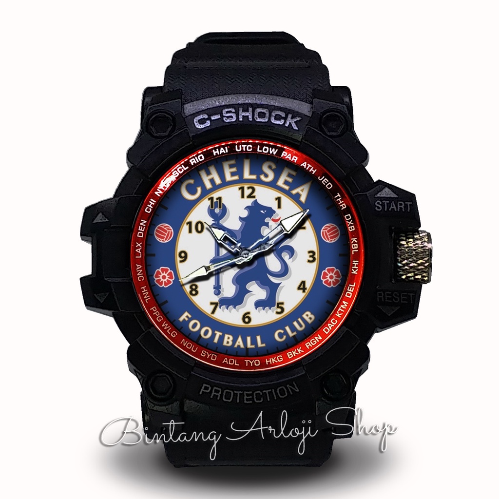 Jam Tangan Outdoor CHELSEA List Biru