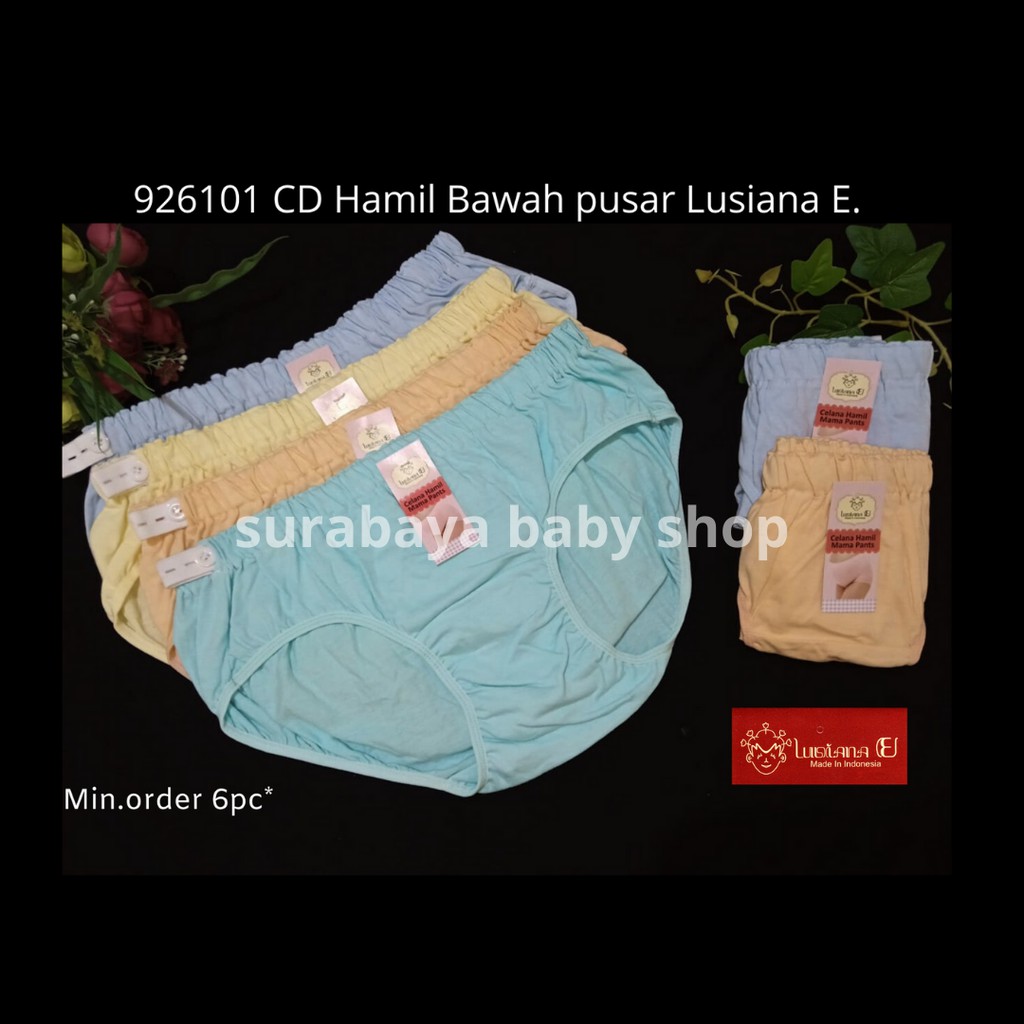 CELANA DALAM IBU HAMIL ISI 6 PCS LUSIANA E 926100/926101