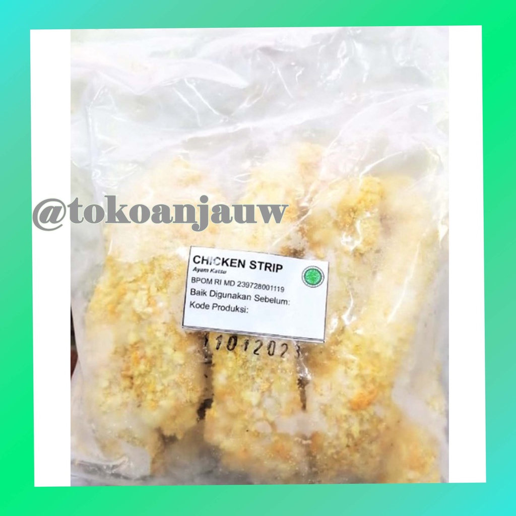 

Queen Food Chicken Strip 500 gr / Ayam Dada Katsu