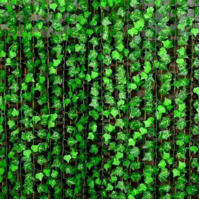 DAUN RAMBAT REPLIKA BESAR / DAUN HIASAN PLASTIK / DAUN  DEKORASI tim