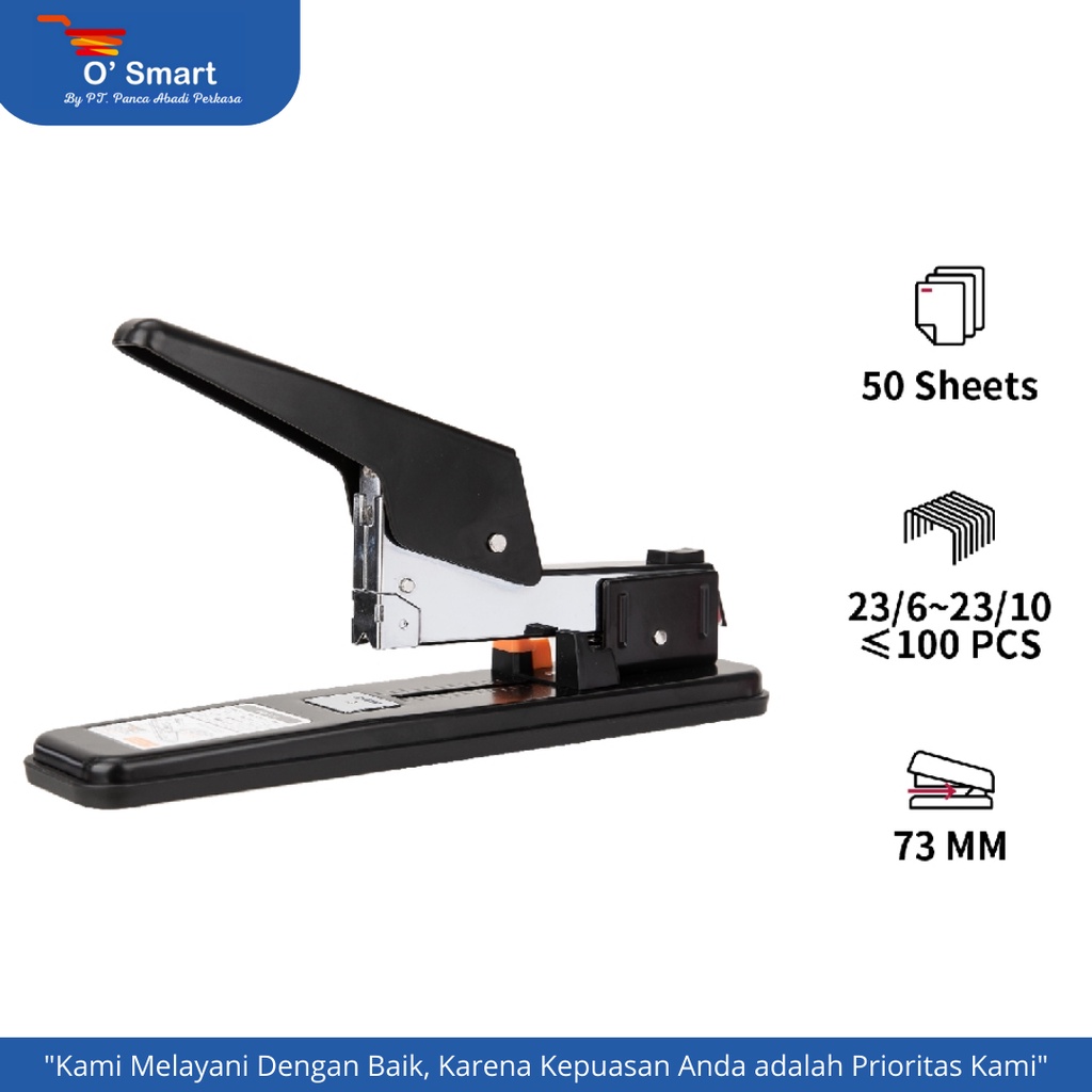 

DELI Stapler Heavy Duty 50sheets E0392