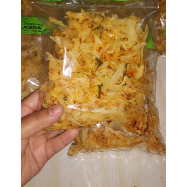 

Keripik Singkong Pedas Original Renyah Enak Gurih Murah