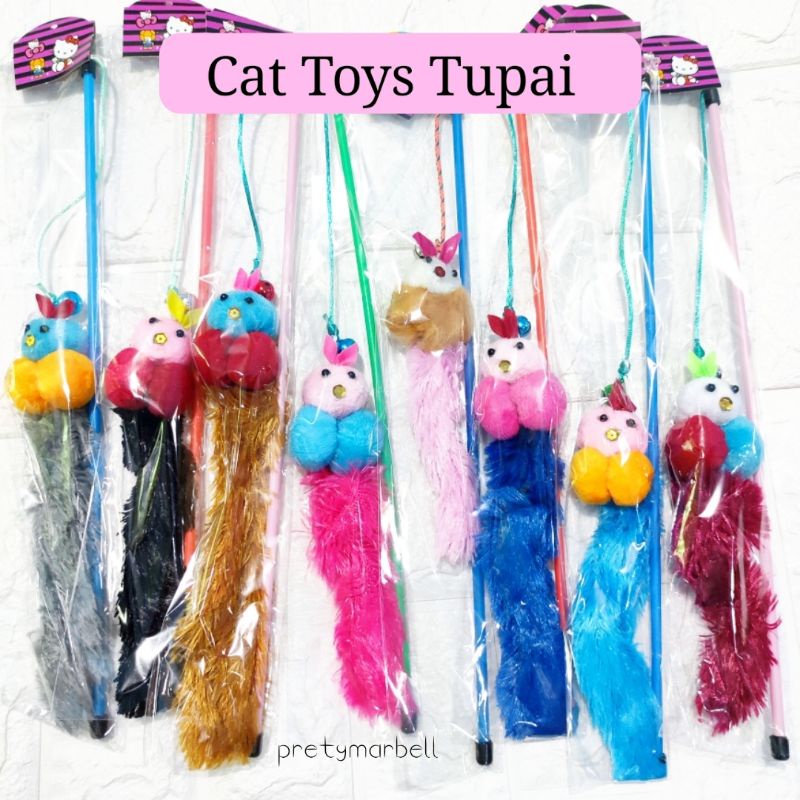 Cat Toys Mainan Kucing Bentuk Tupai Murah