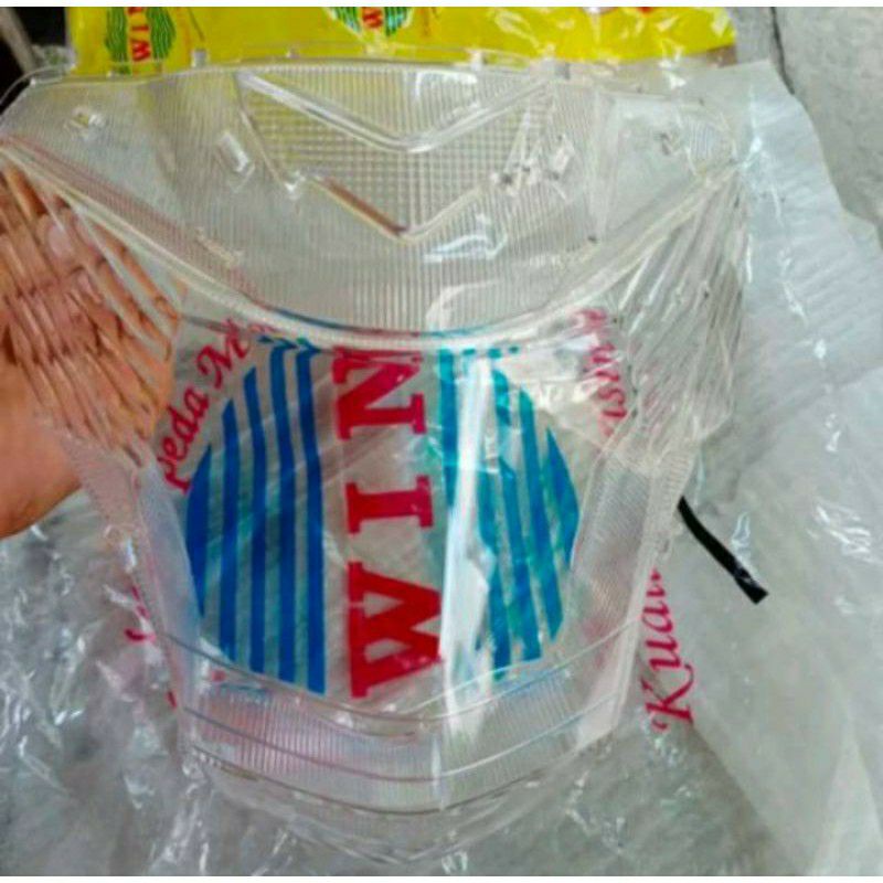 kaca lampu mika lampu satria fu injeksi