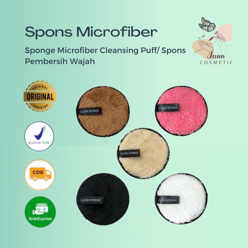 MICROFIBER CLEANSING PUFF / SPONGE