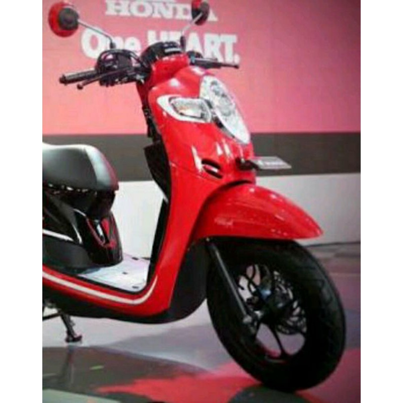 Spakbor depan scoopy esp new K93 2017-2019 Merah