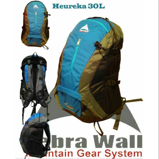 Daypack (Tas Gunung/ Tas Kerja) - Heureka 30L ZEBRA WALL