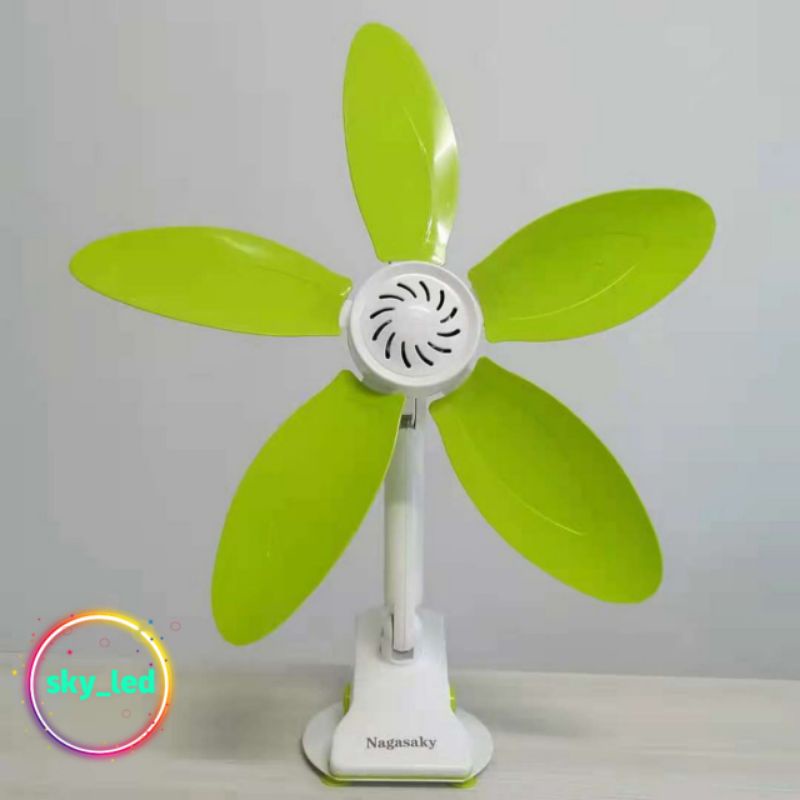 MINI FAN kipas angin jepit NAGASAKY ng-690j (  3 in 1 )