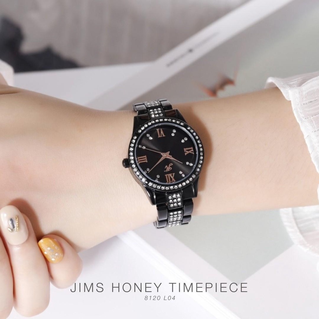 JAM TANGAN WANITA JT8120 ORIGINAL JIMS HONEY