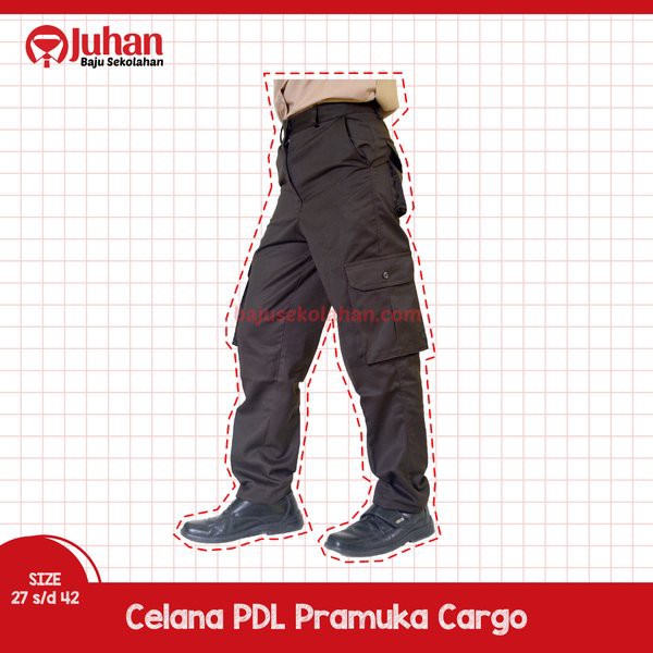 AM CELANA PANJANG PRAMUKA PDL CARGO