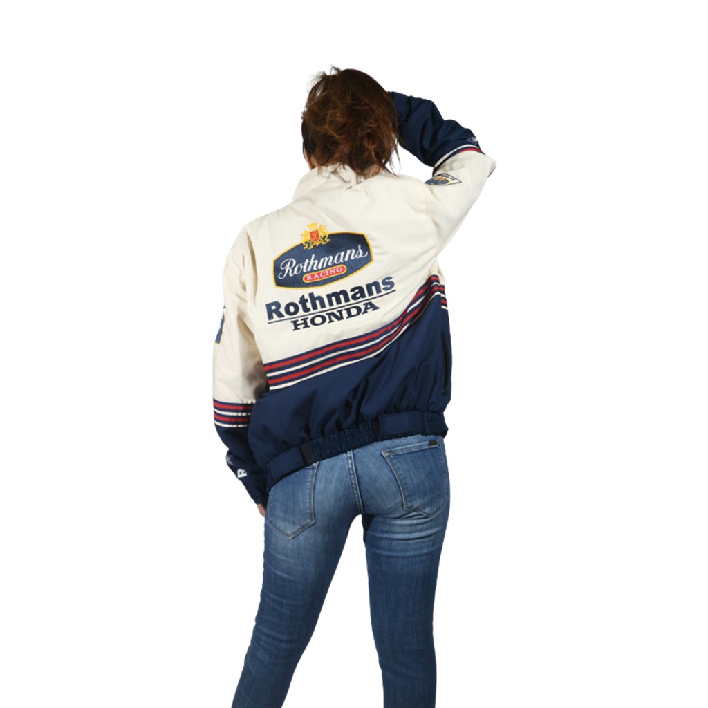 Jaket Motor Pria Honda Rothmans Team Jacket Vintage Terbaru Nsr Cbr Tiger Scoppy Adv Pcx Forza-6
