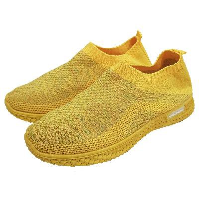 Sepatu Sneakers Wanita Plain Kuning