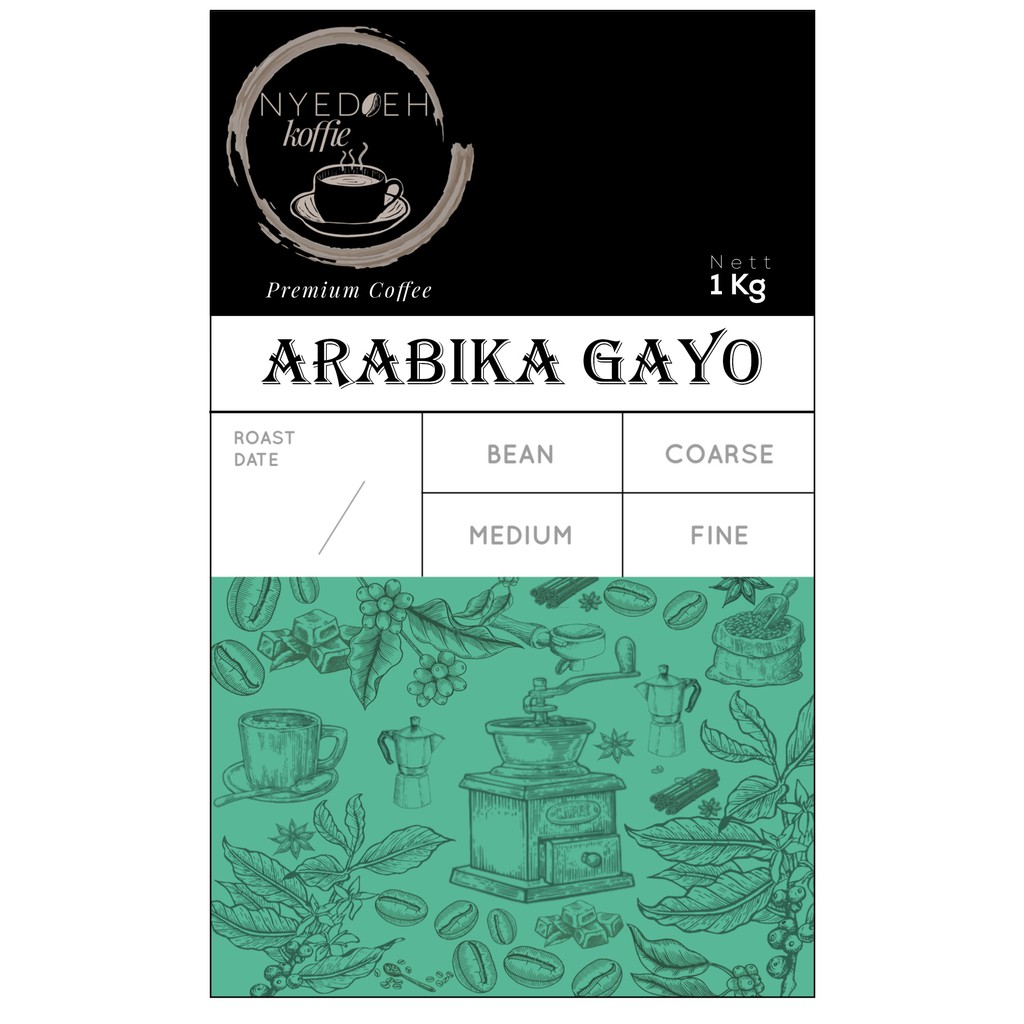 

KOPI ARABIKA GAYO 1 KG KILO ARABICA