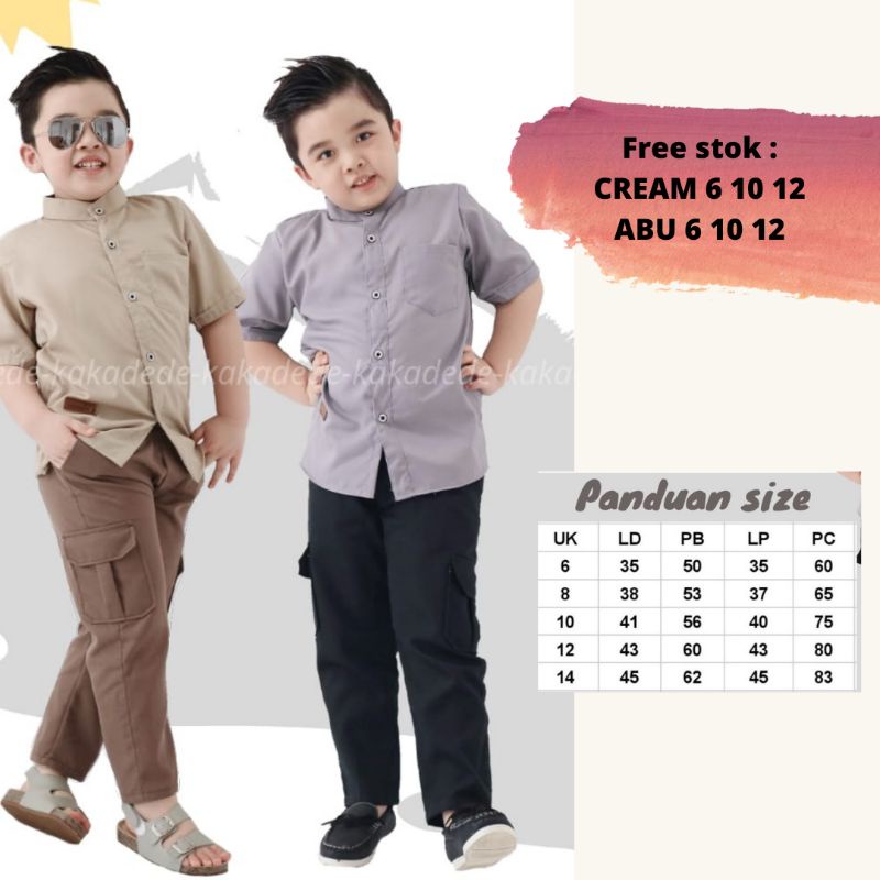 setelan zayyan kakadede