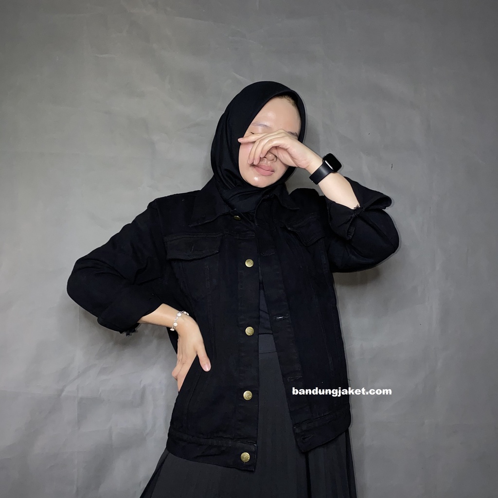 JAKET JEANS SANDWASH || CLASIC DENIM PRIA DAN WANITA