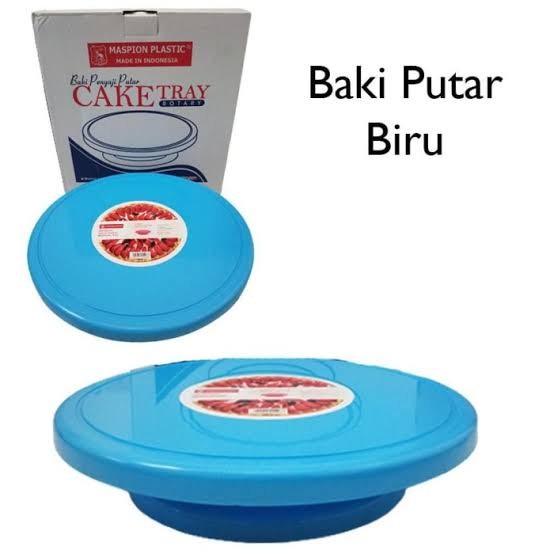 MASPION Cake Tray Rotary / Meja Tatakan Putar Penghias kue BB 51