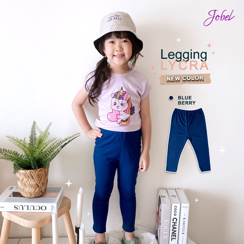 Kazel Jobel Legging Lycra New Color - Legging Anak murah 1 Pcs