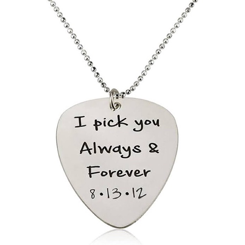 Kalung Pick Gitar / Kalung Pick Gitar Custom / Pick guitar necklace