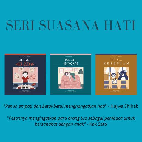 

[BISA COD] Buku Cerita Anak - Seri Suasana Hati - edukasi pengenalan emosi