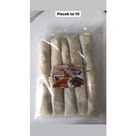 

Pisang Coklat isi 10