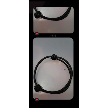 Gelang Hitam Polos | Gelang Couple