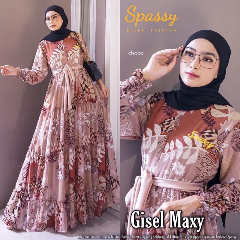 DRESS CERUTY BABYDOLL GISEL MAXY BY SPASSY