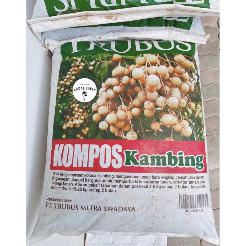 (3 sak) kompos kohe kambing trubus (instan)