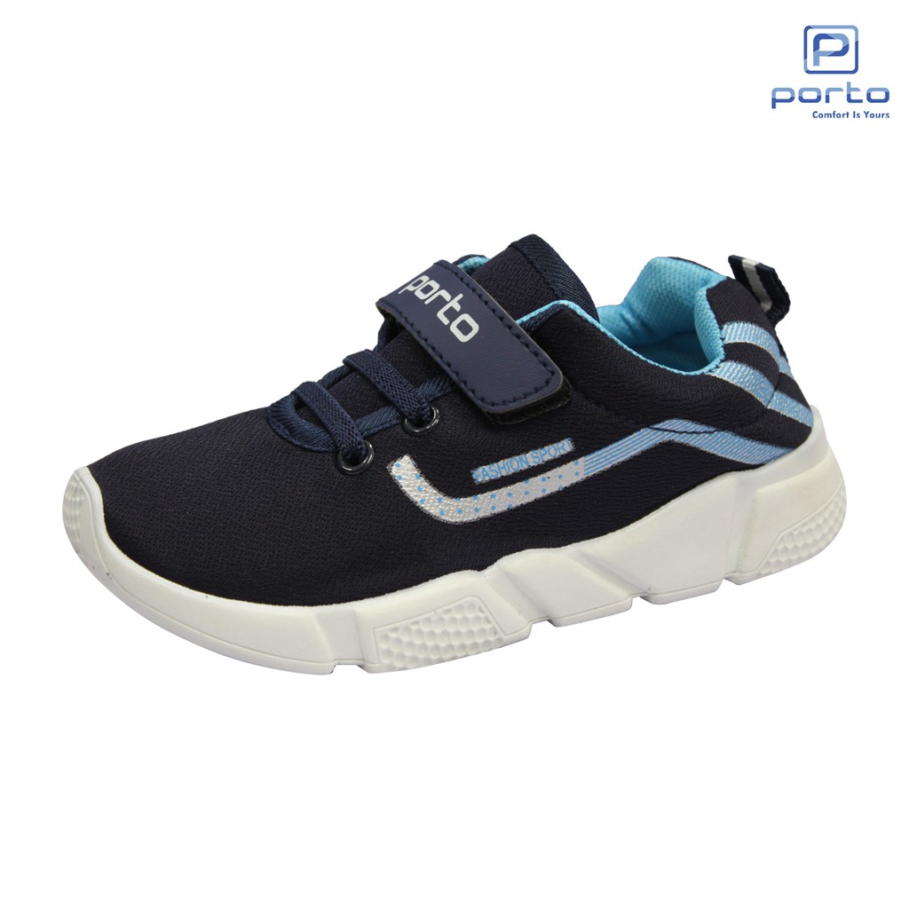 

Porto - Sepatu Jalan Olahraga Sneakers Anak Perempuan Anak Laki-laki size 31-35 AD301B
