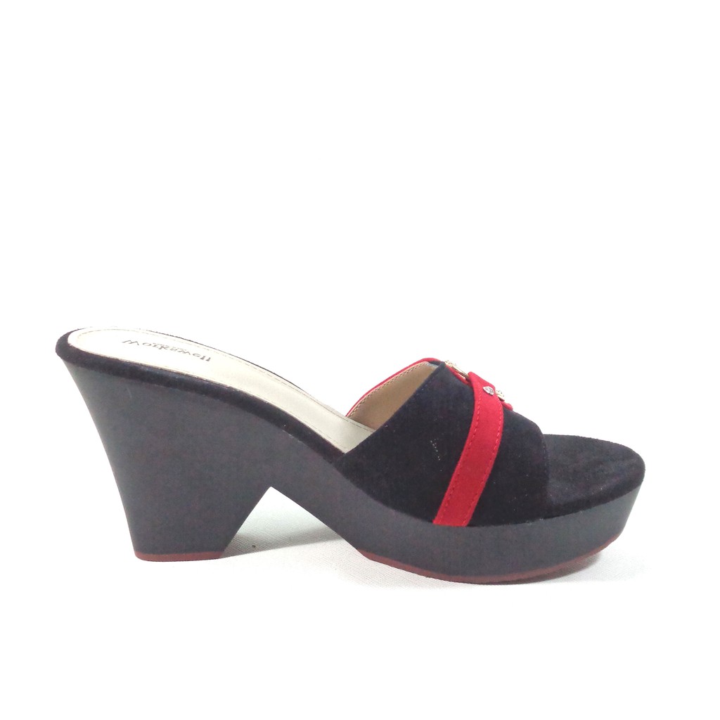 Workswell Sandal Wedges Wanita Warna Merah Kode 32H09R