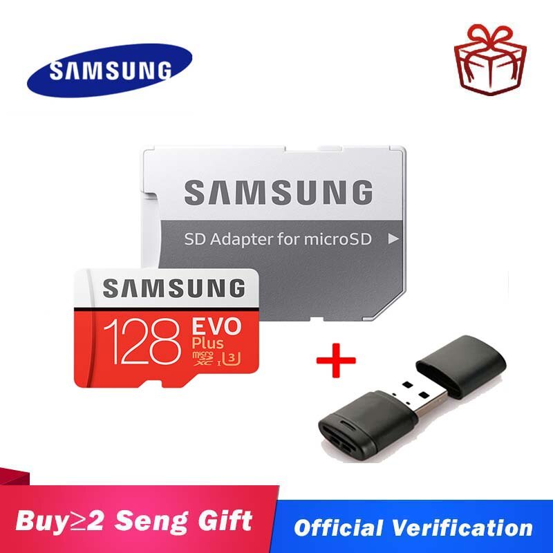 Samsung 128GB Class10 Micro SD Card 64GB 32G 100MB/S SDXC UHS-1 Flash Memory 256G MicroSD TF Card