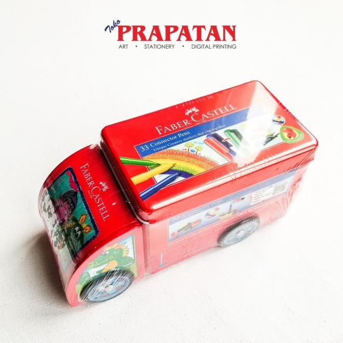 

Faber Castell 33 Connector Pens 5072 Truck Tin