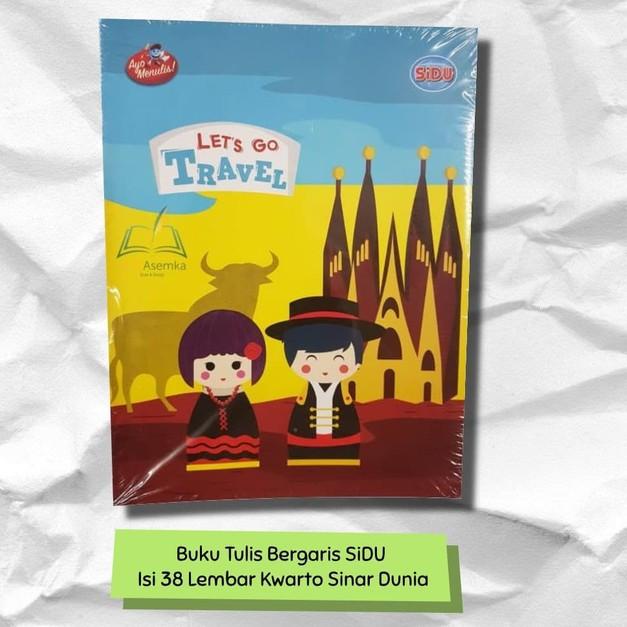 

44F❆ Buku Tulis Bergaris SiDU Isi 38 Lembar Kwarto Sinar Dunia Atk TREN MASA KINI