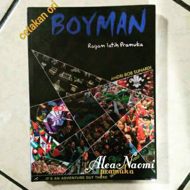 Buku pramuka buku BOYMAN cetakan ORi