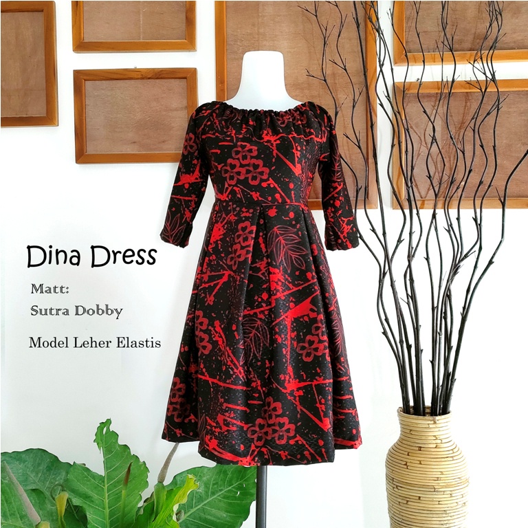 Dina Dress dan Quan In Dress Dewasa | Kostum Imlek | Dress Natal | Dress Pesta | Baju Unik | Baju Anak Unik