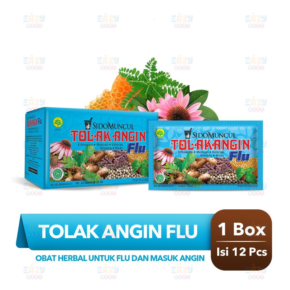 Tolak Angin Flu Isi 12 Sachet