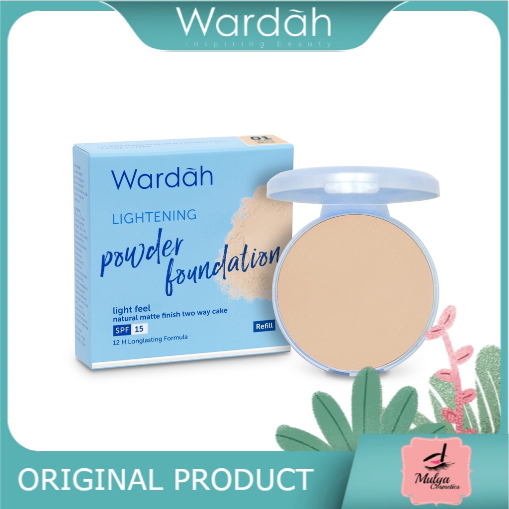 WARDAH [REFILL] LIGHTENING POWDER FOUNDATION 12 G