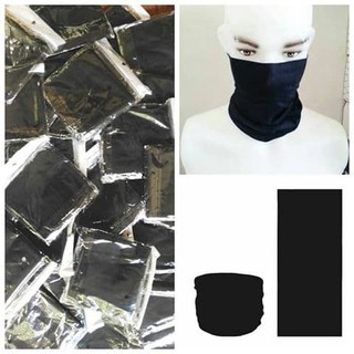 Jual Buff Masker Slayer Bandana Hitam Polos Seamless Traveller | Shopee