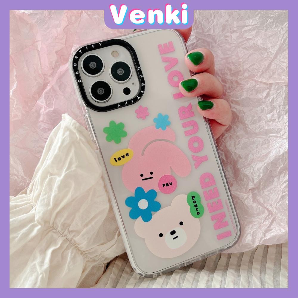 iPhone Case Thick Silicone Soft Case Clear Case Shockproof Camera Protection Pink Cartoon Cute For iPhone 11 iPhone 13 Pro Max iPhone 12 Pro Max iPhone 7 Plus xr