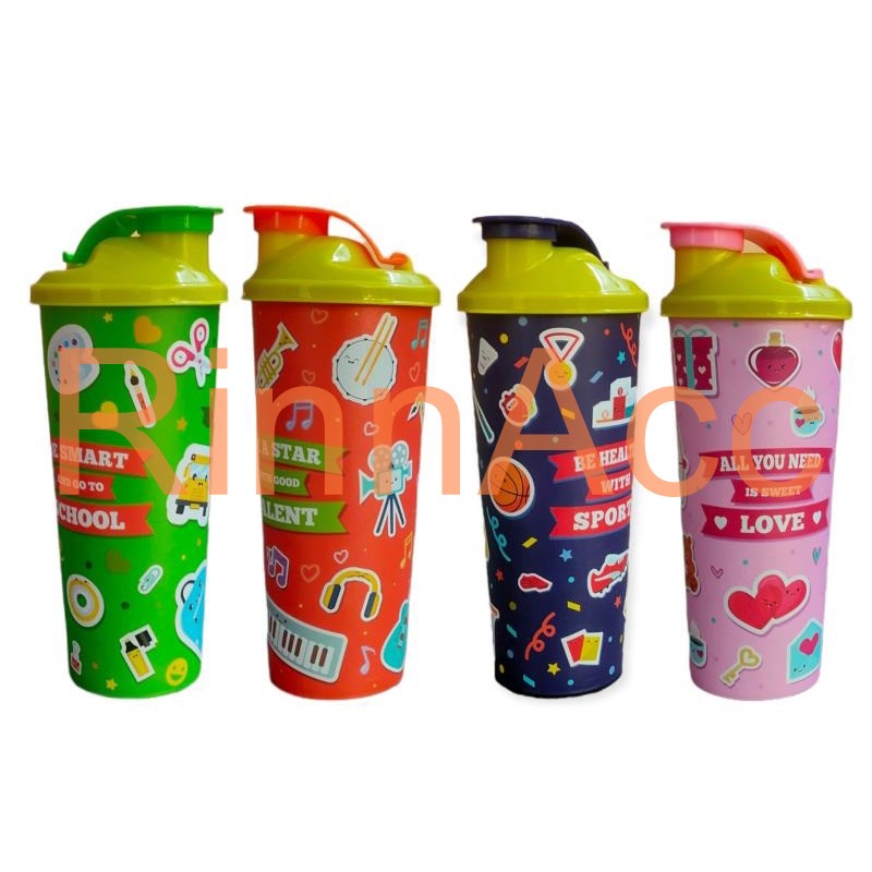 Jual Botol Minum Biggy Ware 450ml Tumbler 450 Ml Gelas Tutup Karakter Lucu Unik Souvenir 5153