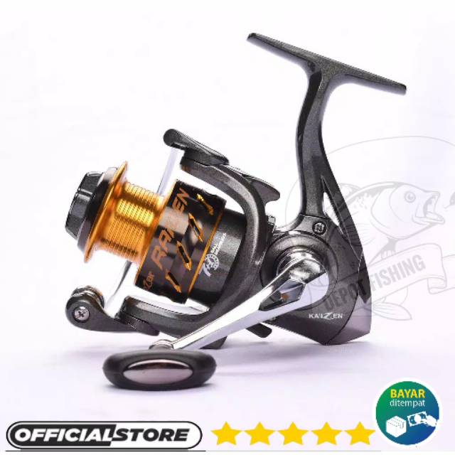 RELL PANCING SPINNING KAIZEN RAIDEN Pilih Ukuran 1000-8000