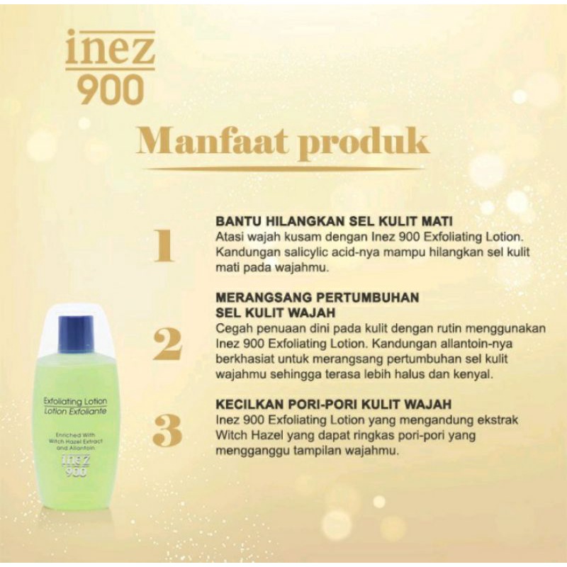 inez 900 Exfoliating Lotion