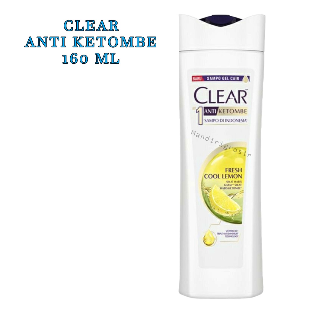 Shampo Clear * Clear * Anti Ketombe *160ml