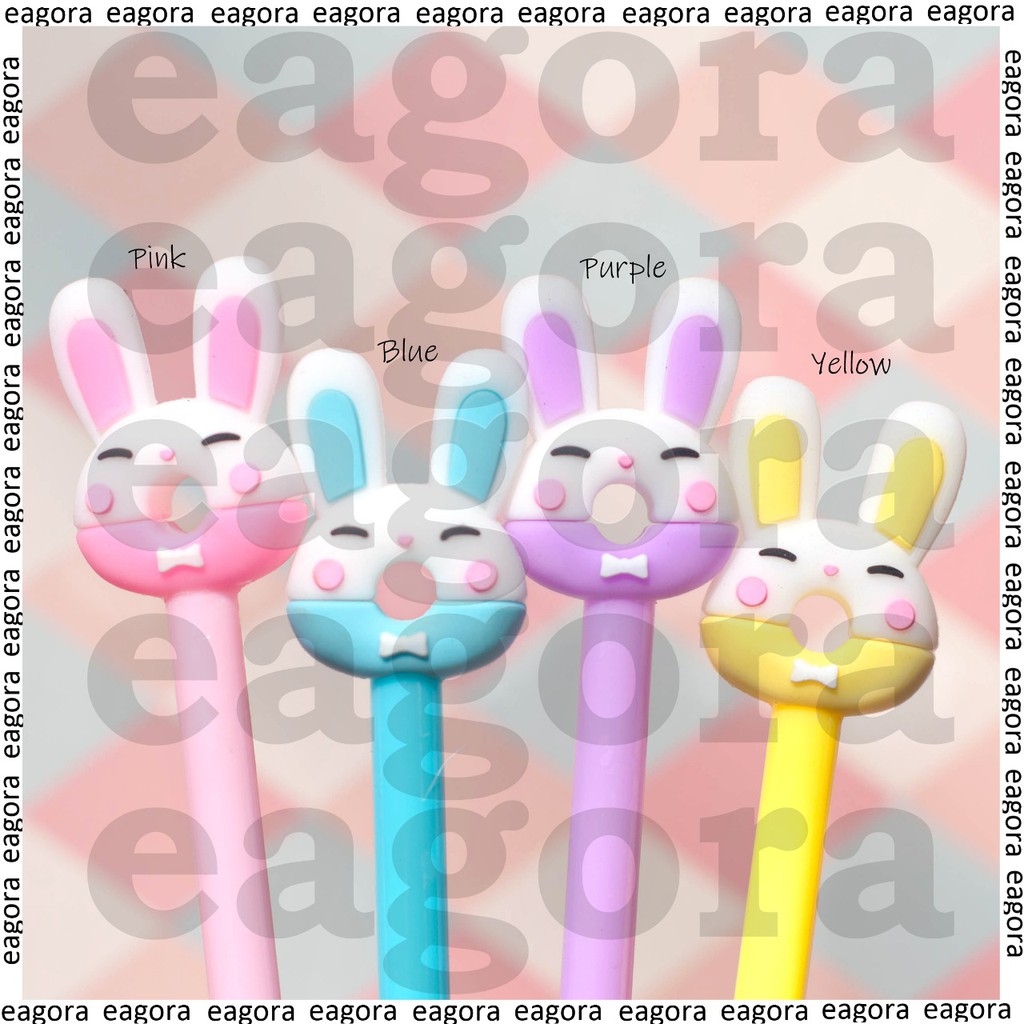 

Pulpen Kelinci Donut Bolpen Lucu Pen Rabbit Unik