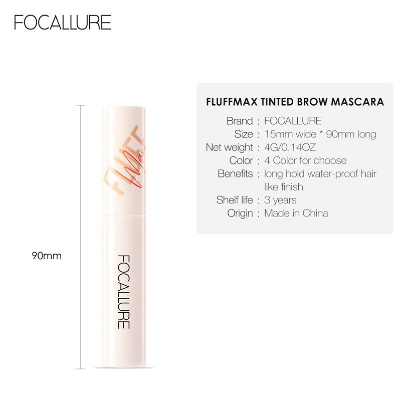 Focallure Tinted Brow Mascara Focallure Eyebrow Focallure Eyebrow Gel Focallure Browcara Focallure Maskara Alis Focallure Mascara Focallure Maskara Focallure Focallur Focalure Foccalure Fluffmax