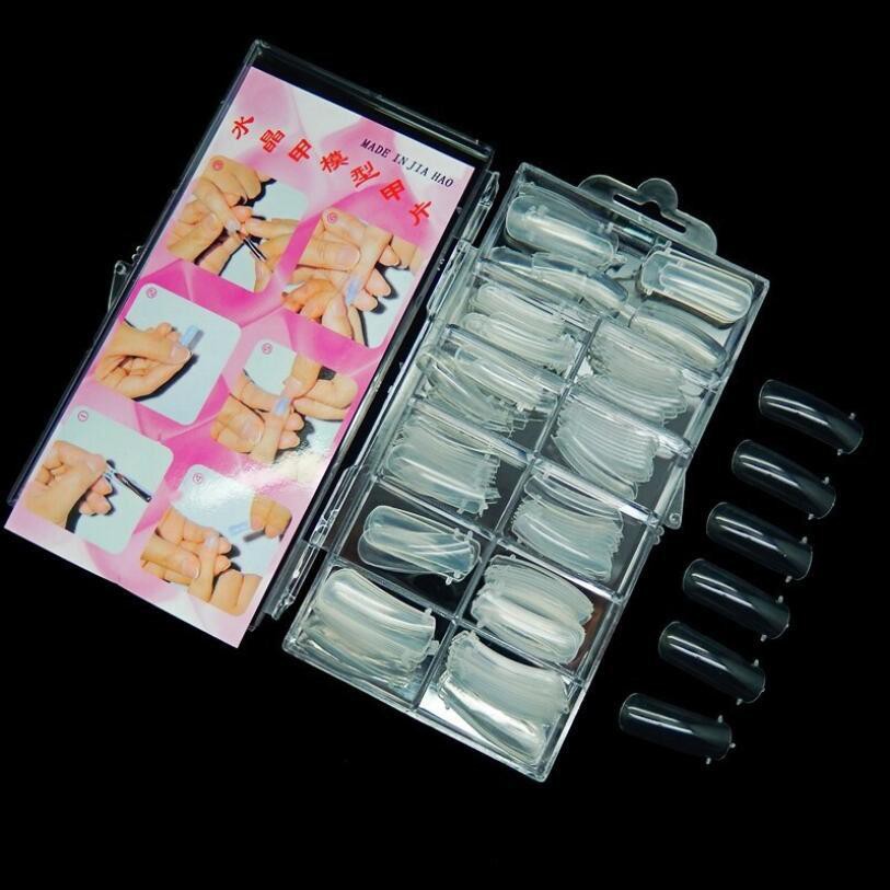 ROSALIND Poly Gel False Nails untuk Nail Art Transparent Extension Builder