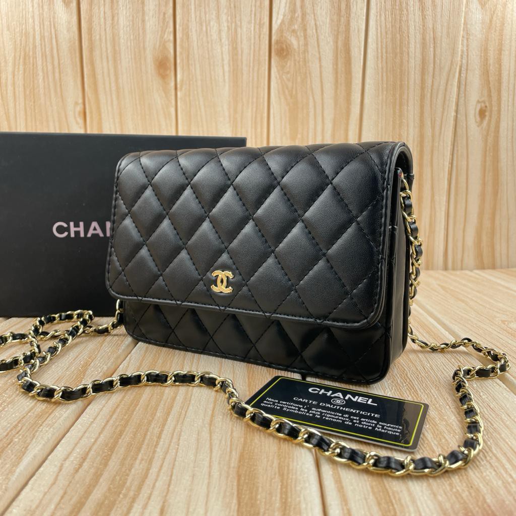 Tas Chanel WOC  LOP 10  batam impor original fashion branded reseller sale