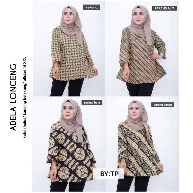 Blus adela lonceng